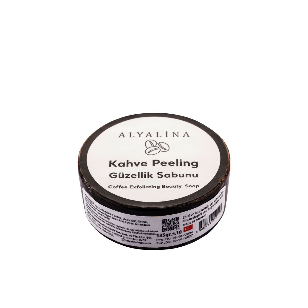 Kahve Peeling Güzellik Sabunu<BR>135 gr.