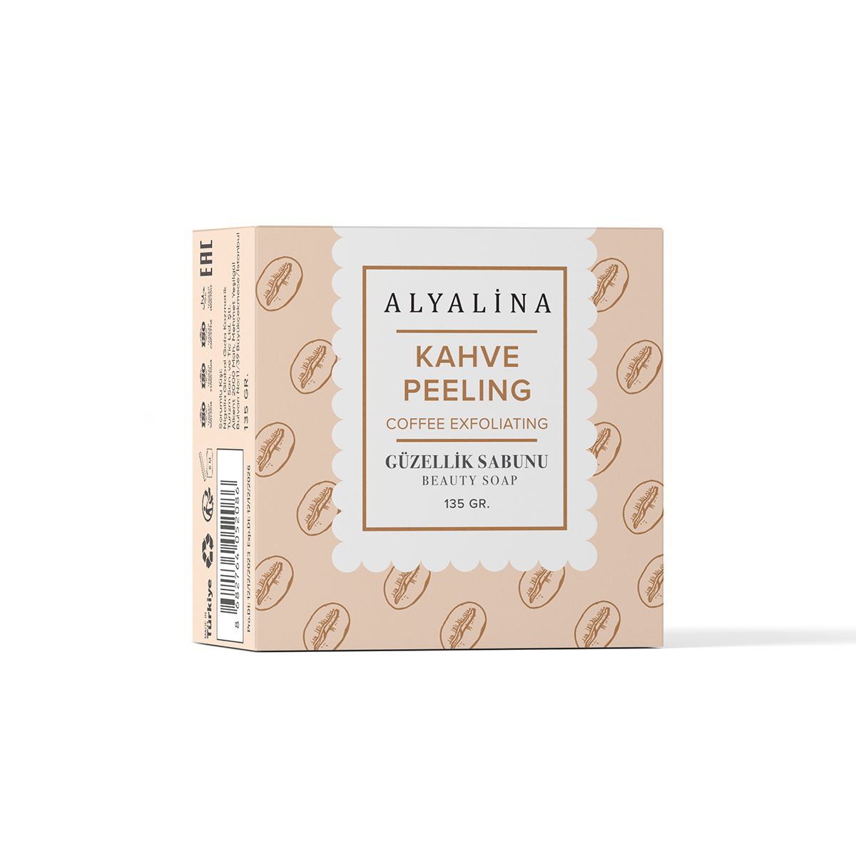 Kahve Peeling Güzellik Sabunu<BR>135 gr.