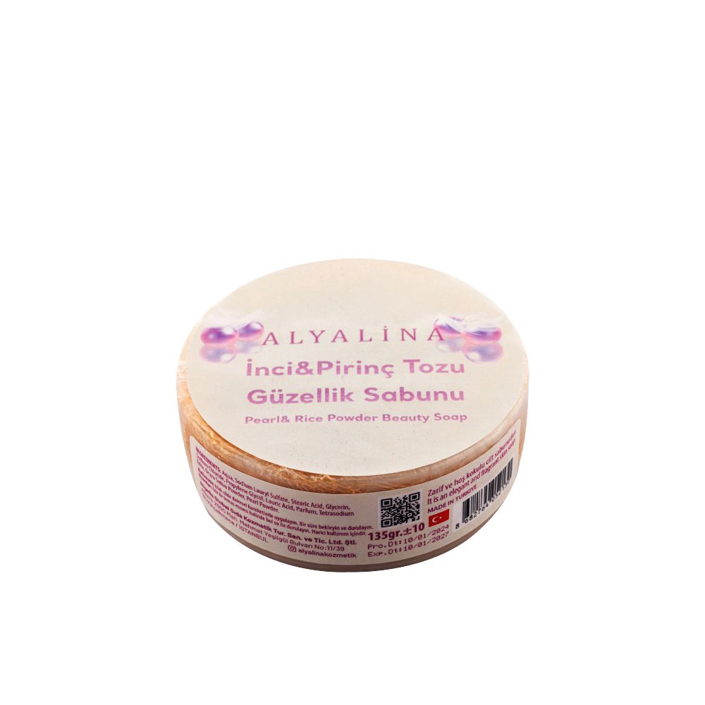 İnci &Pirinç Tozu Güzellik Sabunu-135 gr.