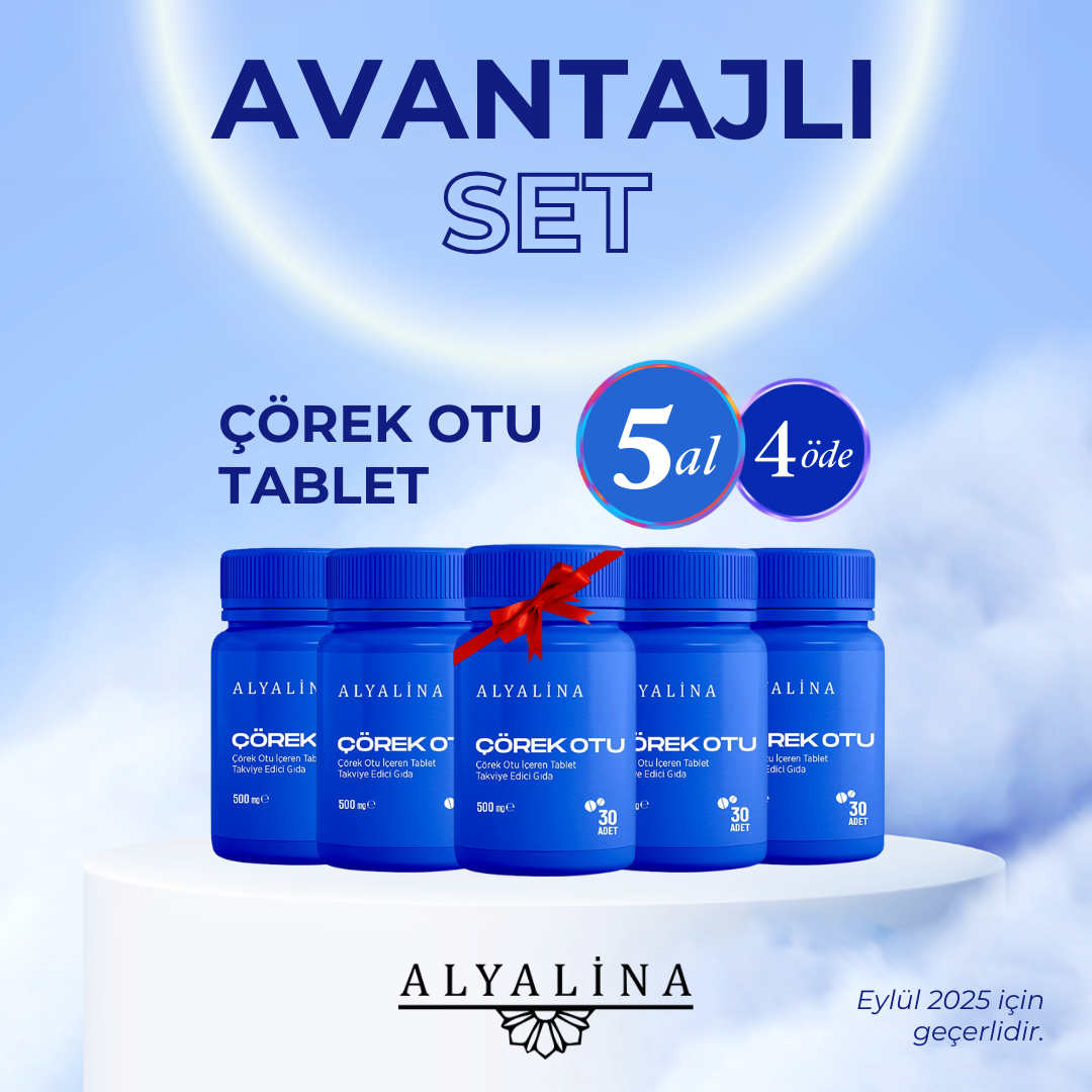 Alyalina Çörek Otu Tablet 5 Al 4 Öde