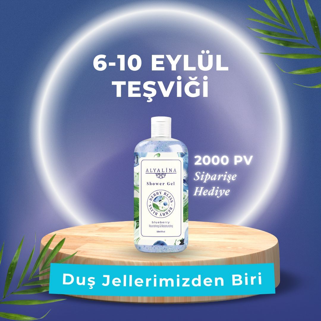 Alyalina 6-10 Eylül Arası Teşviği Duş Jeli