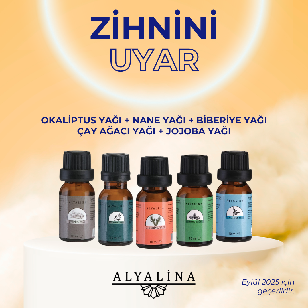 Alyalina Okaliptus Yağı Nane Yağı Biberiye Yağı Çay Ağacı Yağı Jojoba Yağı