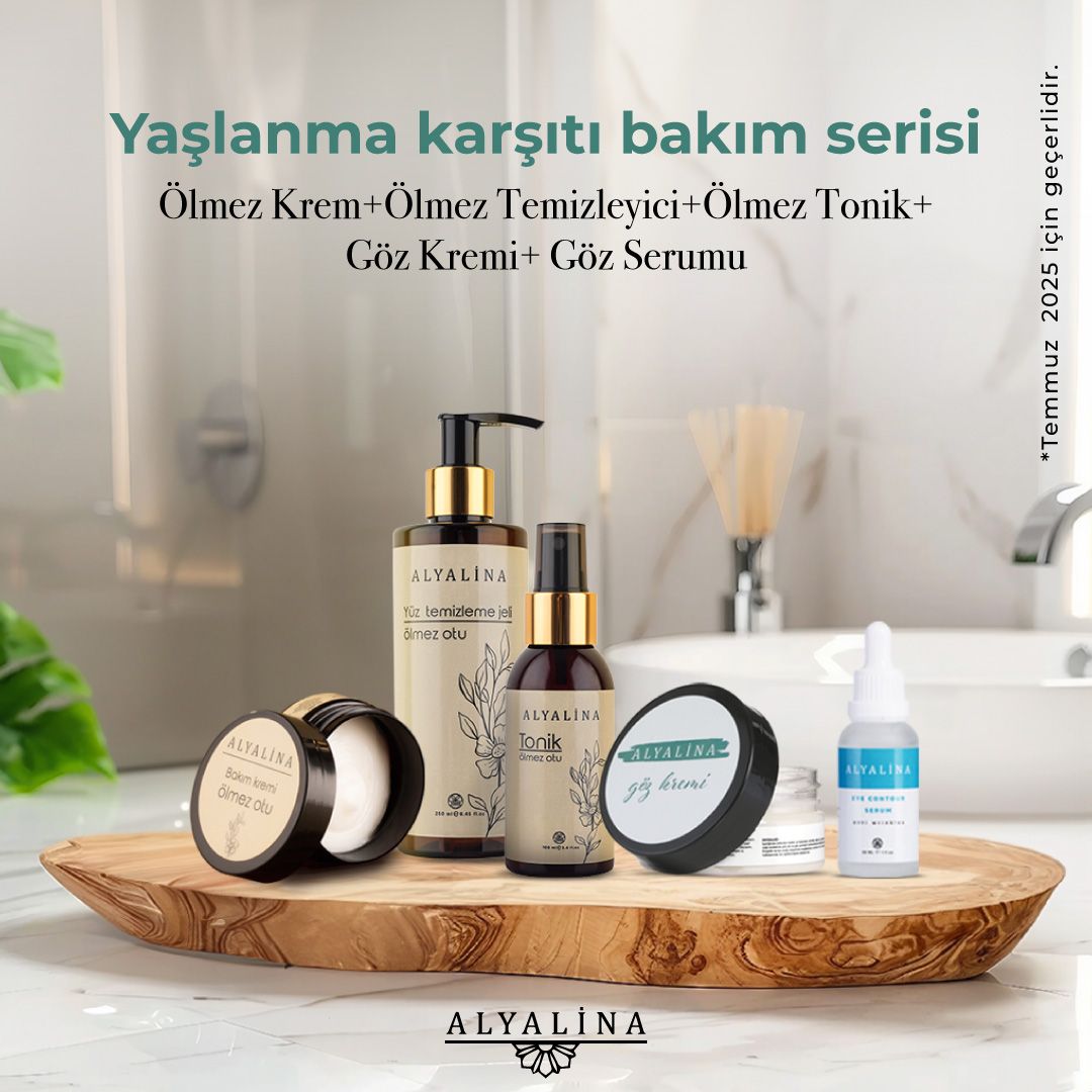 Ölmez Krem Ölmez Temizleyici Ölmez Tonik Göz KremiEye Contour Serum