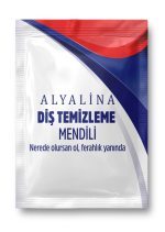 Diş Temizleme Mendili<BR>12 Adet