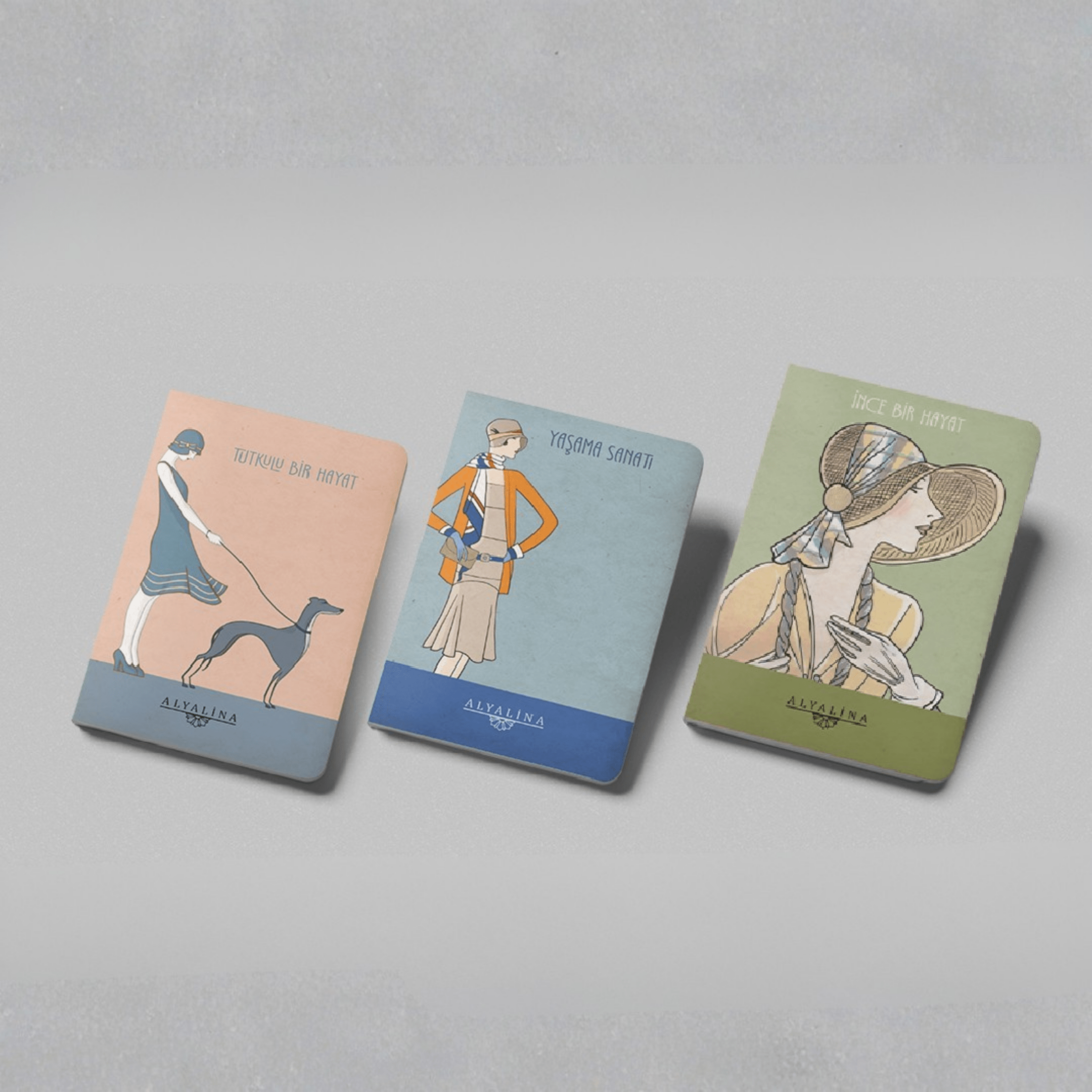 Alyalina Işıltı Defteri 3’lü