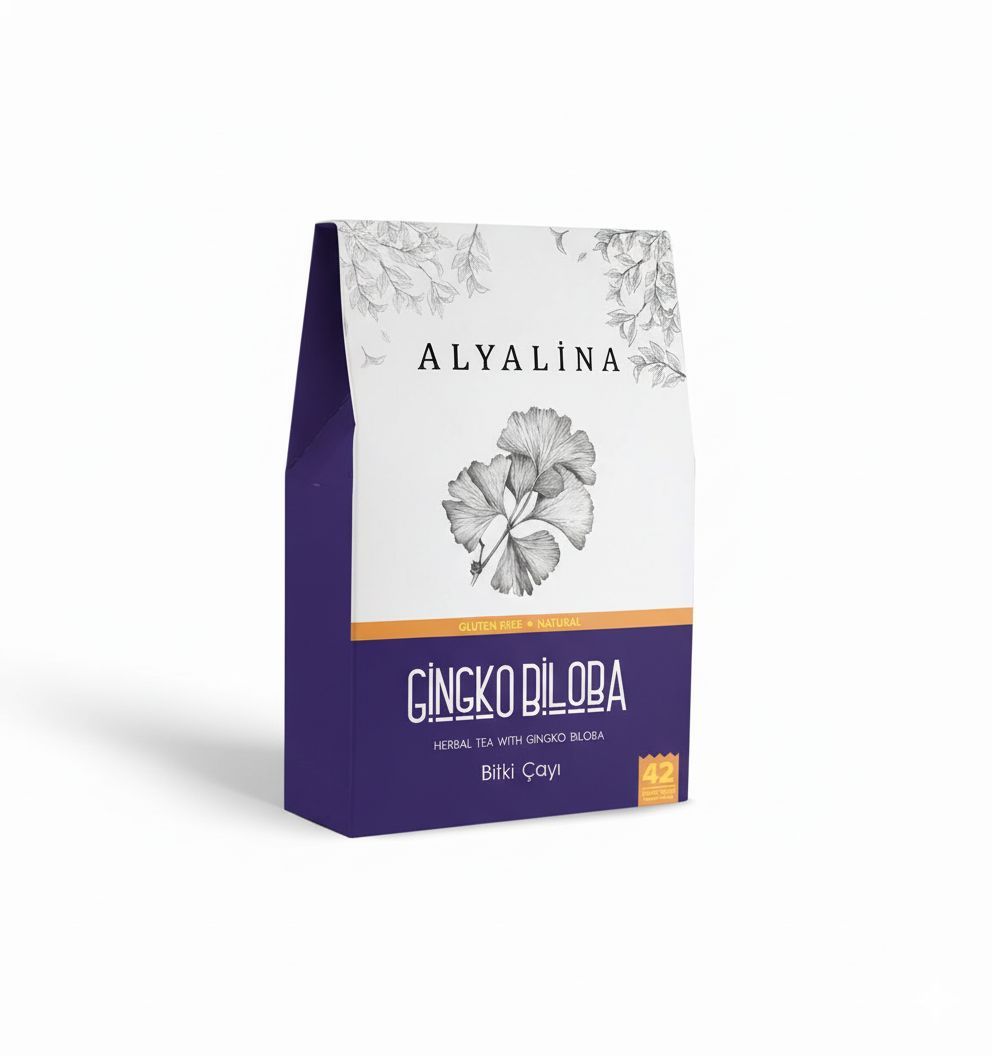 Ginkgo Biloba Karışık Bitki Çayı <BR>42 Adet Süzen Poşet