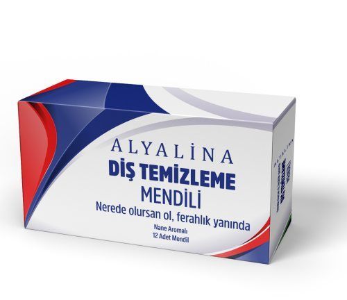 Diş Temizleme Mendili<BR>12 Adet