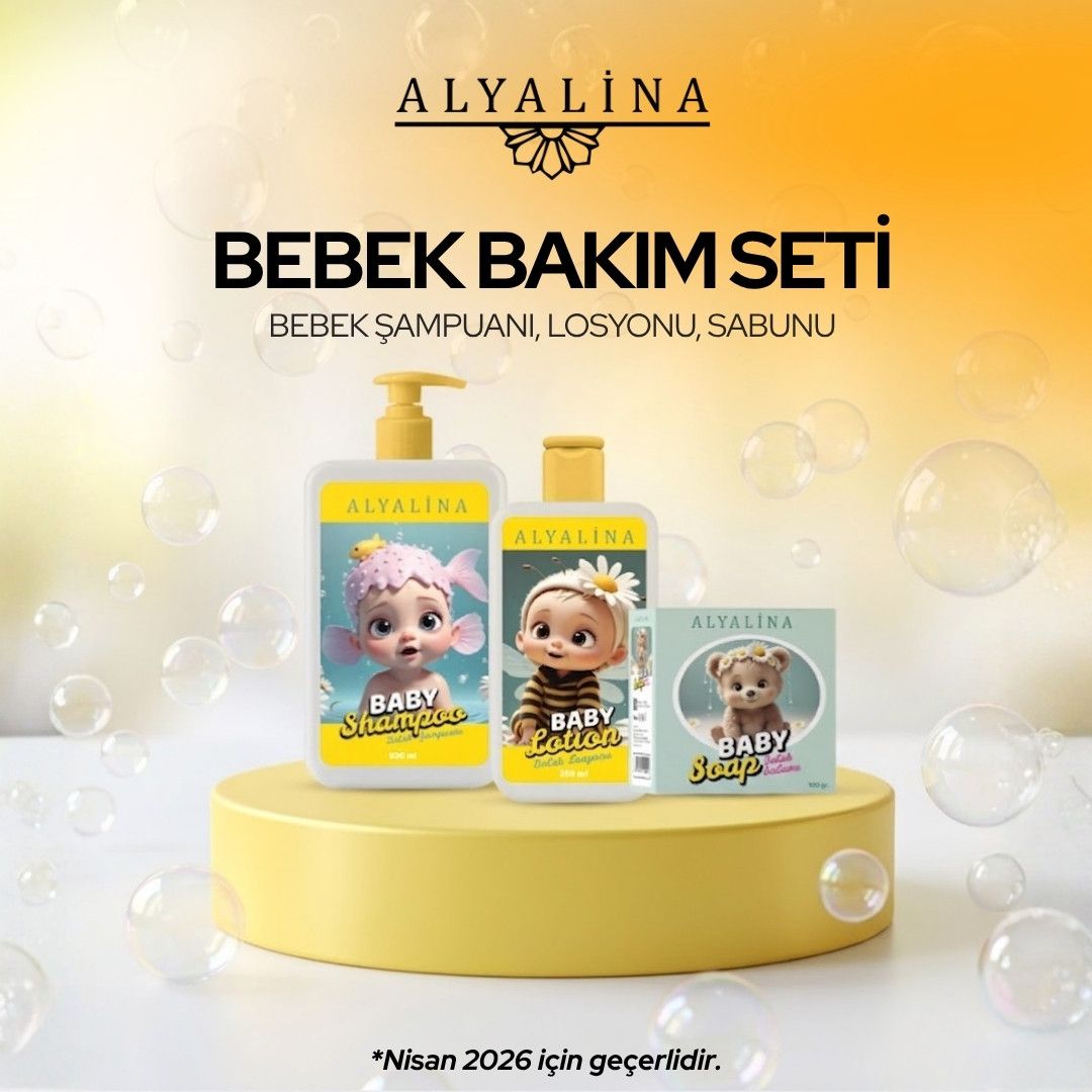 Alyalina Nisan Kampanyası   Bebek Şampuanı  Bebek Losyonu Bebek Sabunu