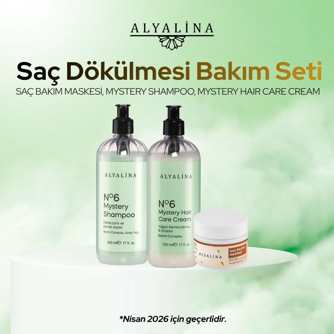 Alyalina Nisan Kampanyası Saç Bakım Maskesi  Mystery Shampoo Mystery Hair Care Cream
