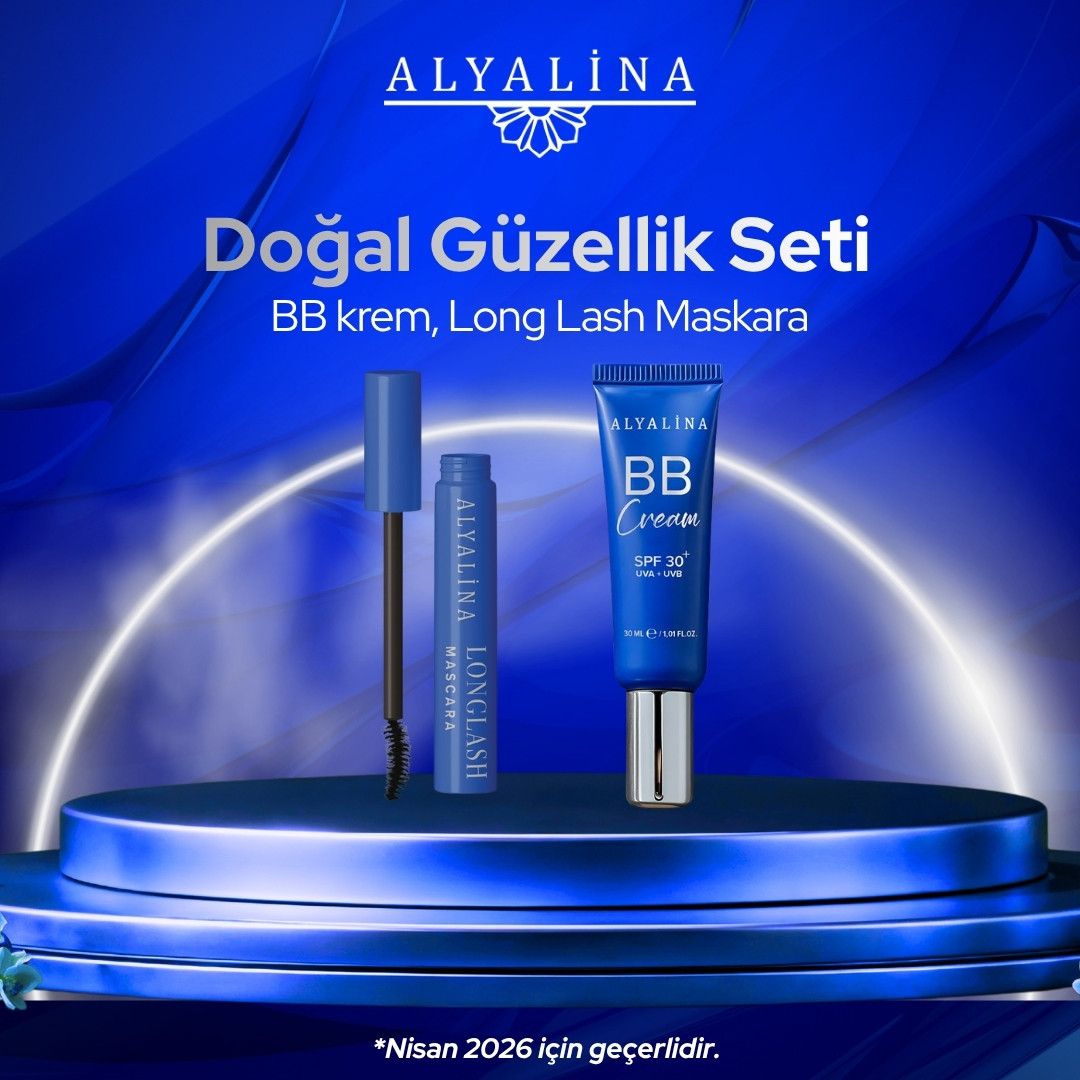 Alyalina Nisan Kampanyası Bb Cream Spf 30 no:01 Longlash Mascara
