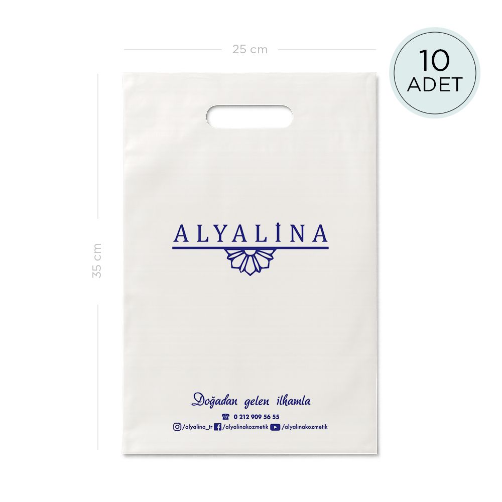 Alyalina Alyalina Poşet Büyük 10’lu