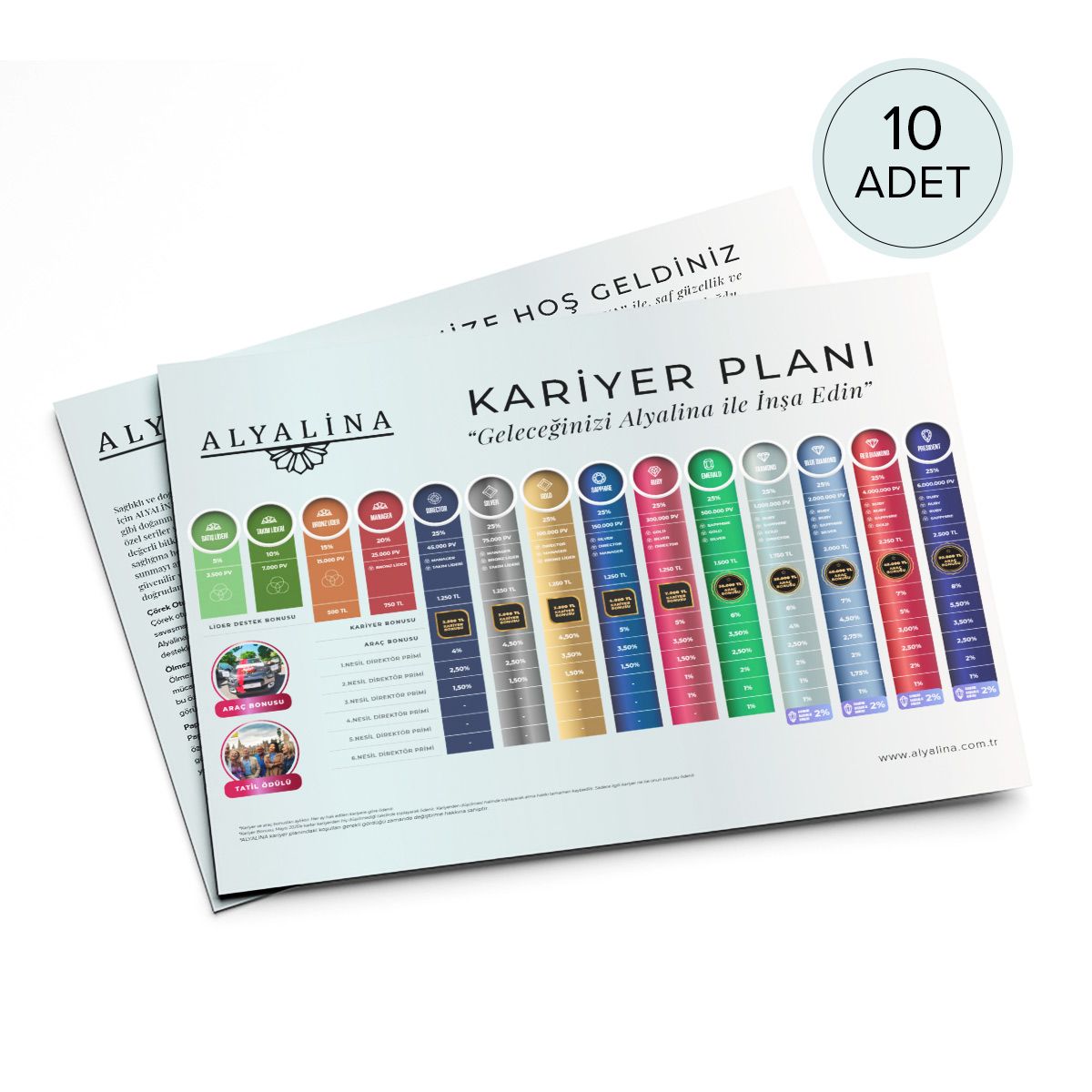 Alyalina Kariyer Planı Broşürü 10’lu