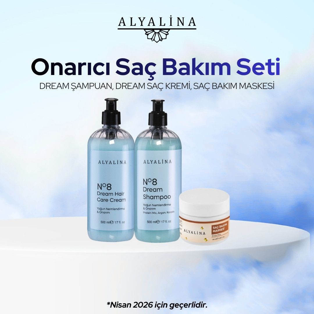 Alyalina Nisan Kampanyası Saç Bakım Maskesi  Dream Shampoo Dream Hair Care Cream