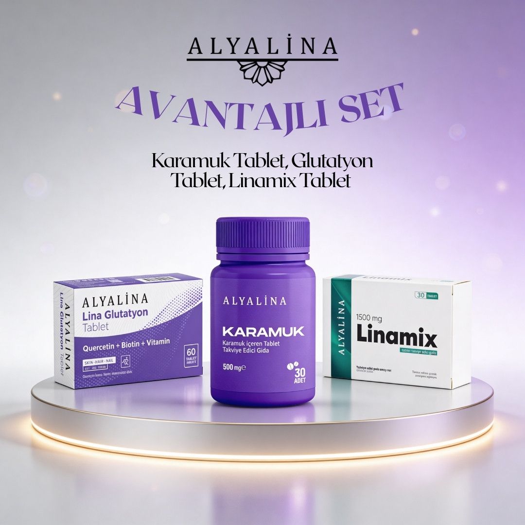 Alyalina Nisan Kampanyası Karamuk Tablet Glutatyon Tablet Linamix Tablet
