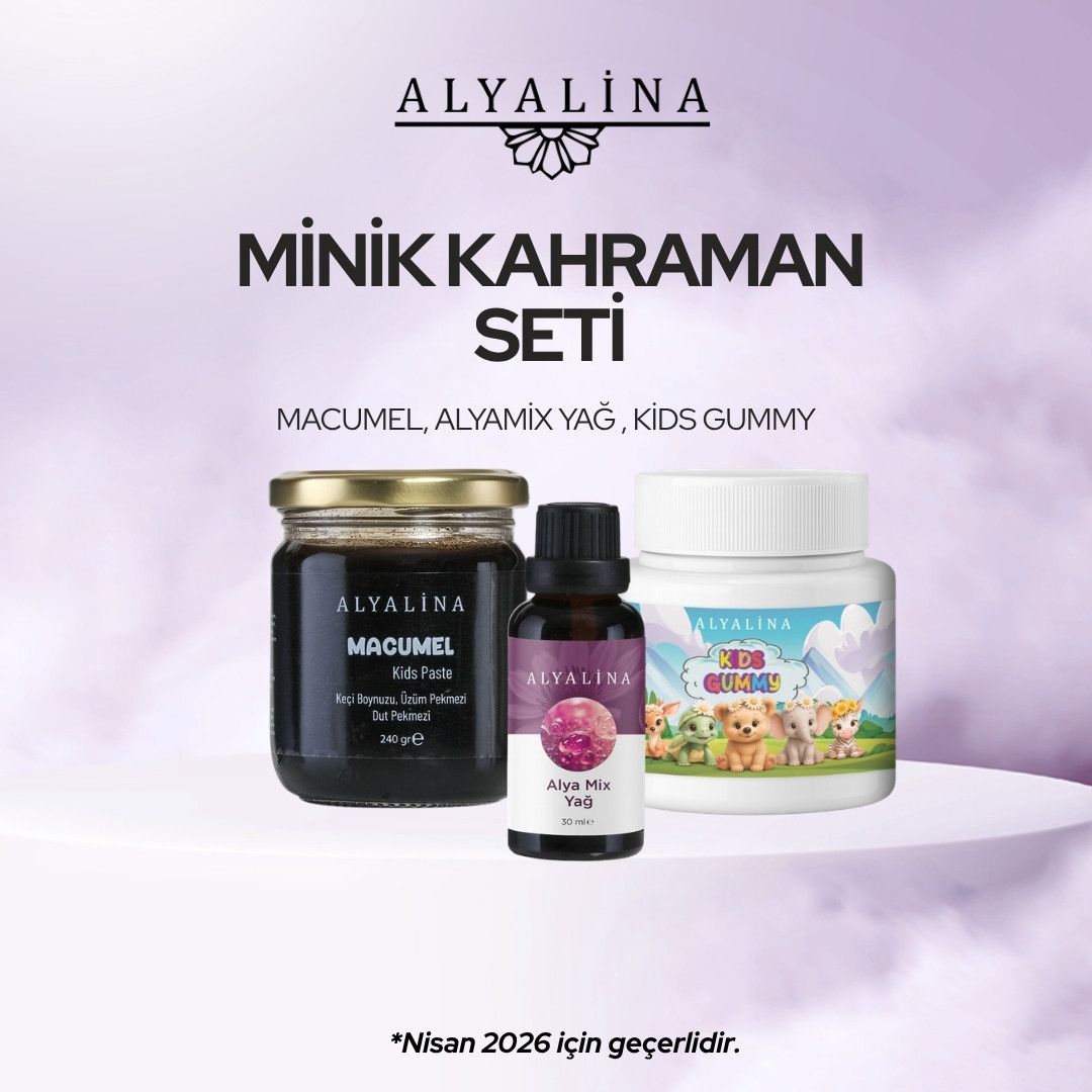 Alyalina Nisan Kampanyası Macumel  Kids gummies Alya Mix Yağ
