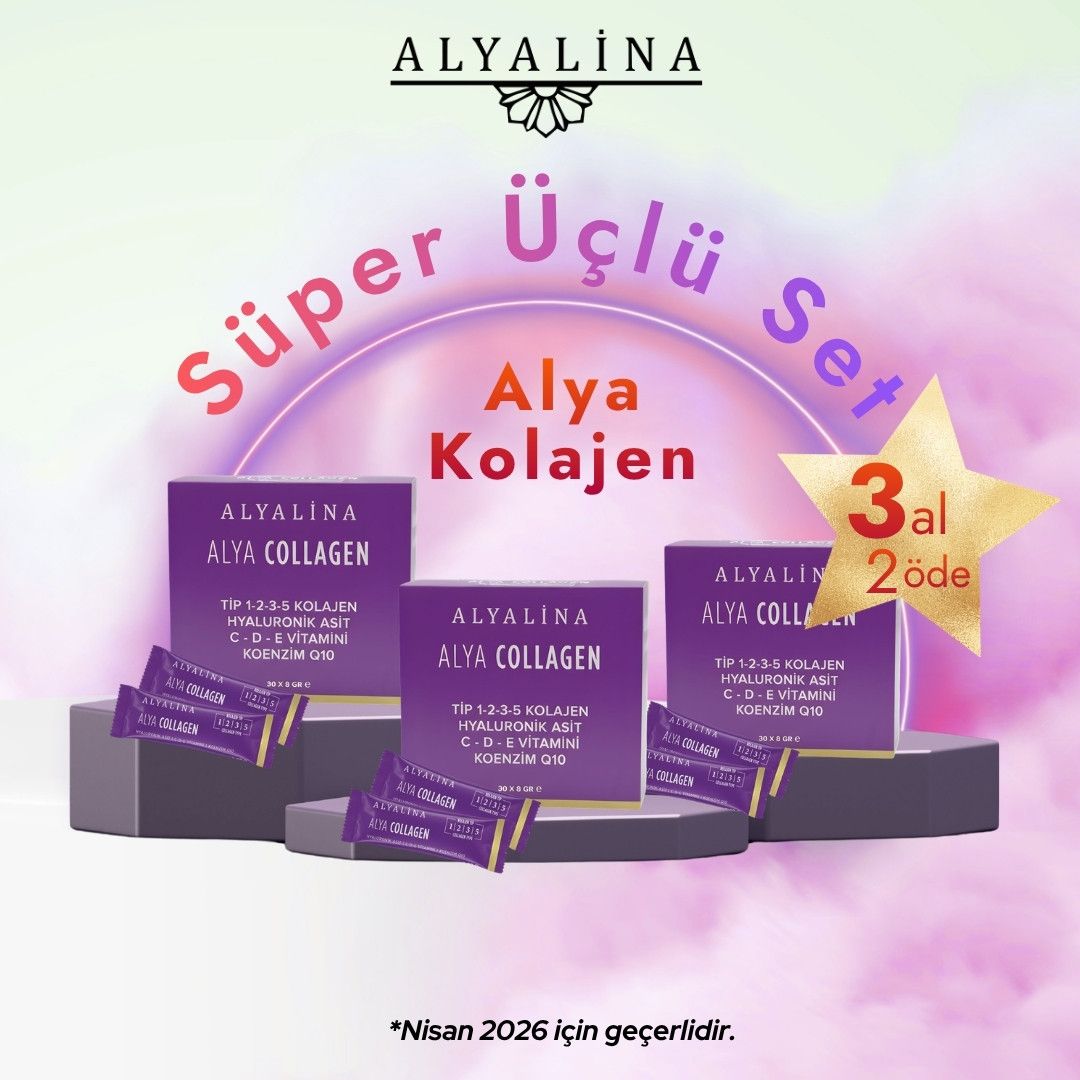 Alyalina Nisan Kampanyası Alya Collagen Karışım  3 Al 2 Öde